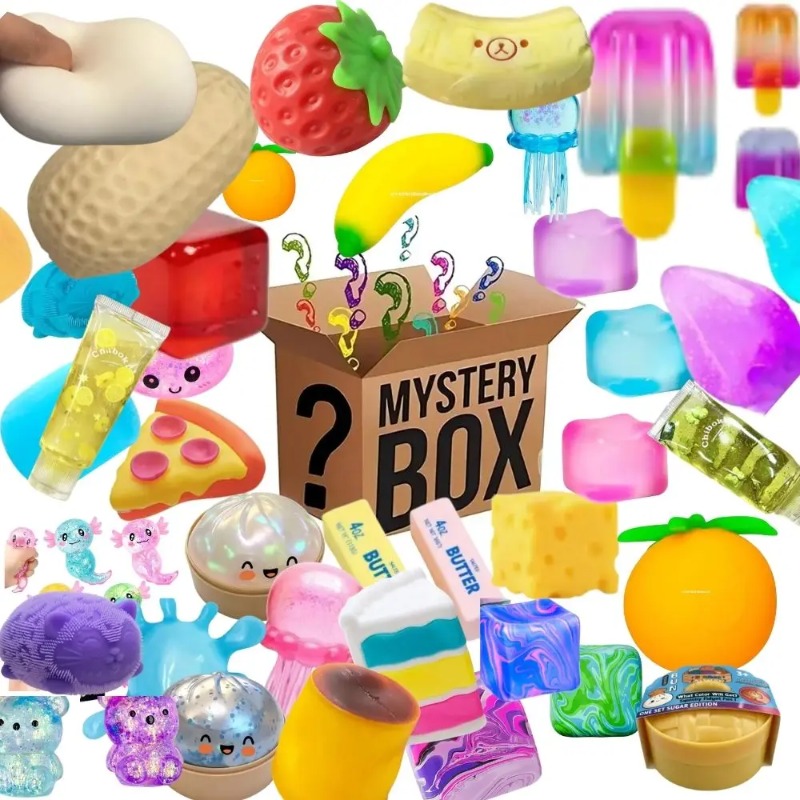 Kotak Kejutan Mainan 100+ Pcs, - Mystery Box Blind Bag ulasan dan harga