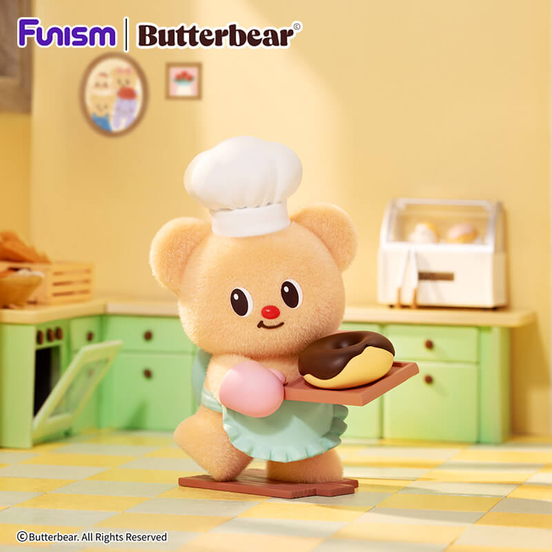 FUNISM Butterbear Happy Day Se - Vinyl Figure Blank ulasan dan harga