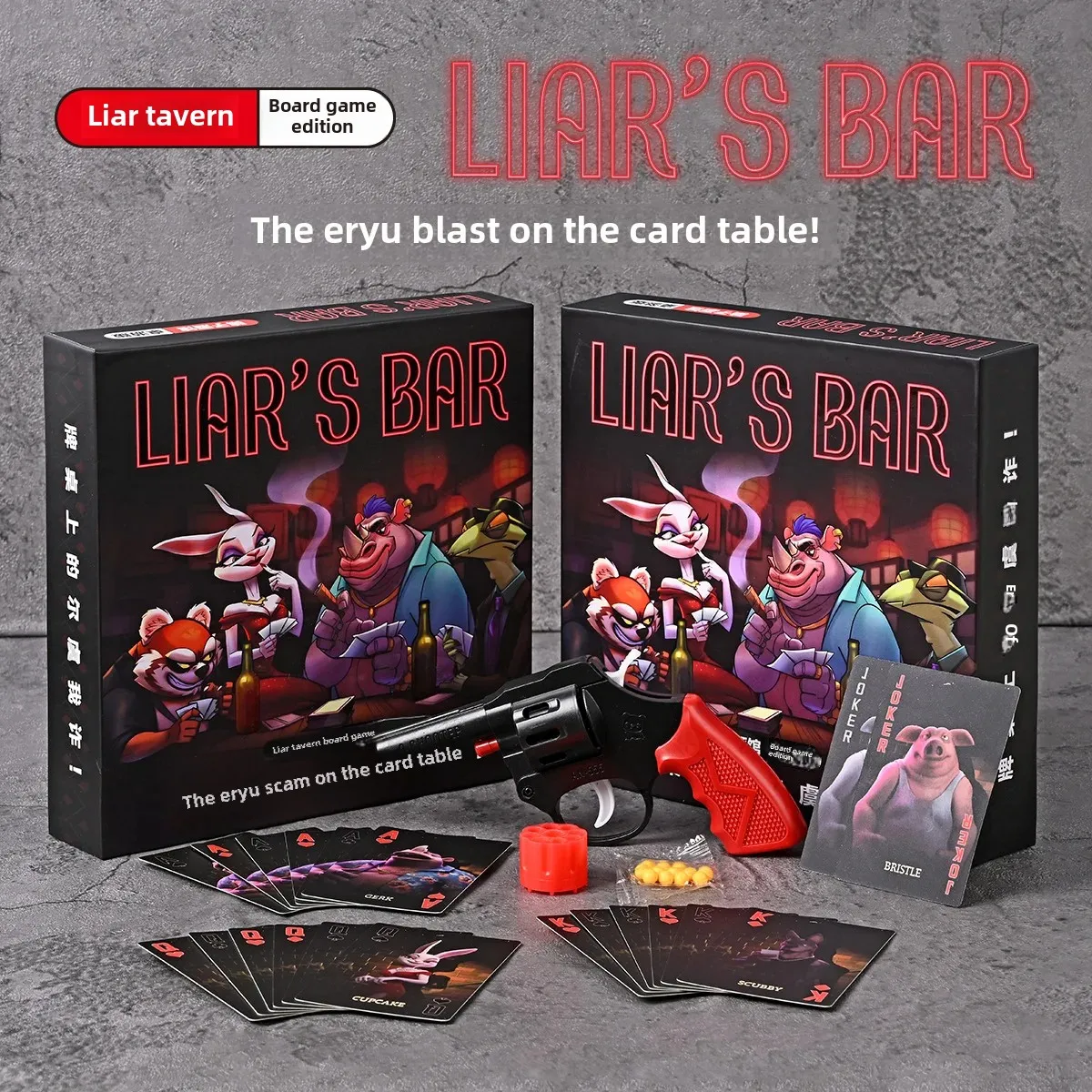 Permainan Meja Pub Penipuan Ka - Graded Card Display ulasan dan harga
