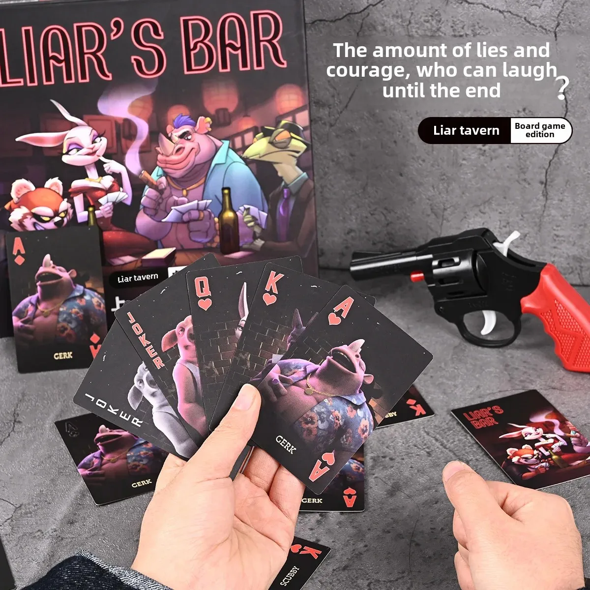 Permainan Meja Pub Penipuan Ka - Graded Card Display ulasan dan harga