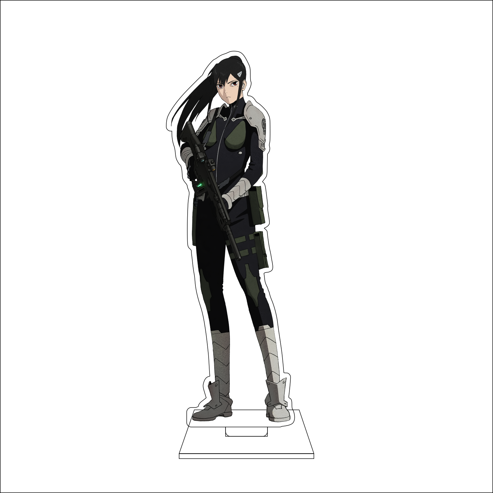 16CM Anime Kaiju No.8 Cosplay  - Figma Stand Set ulasan dan harga