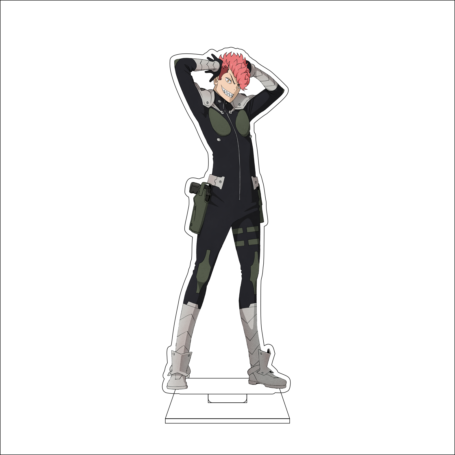 16CM Anime Kaiju No.8 Cosplay  - Figma Stand Set ulasan dan harga