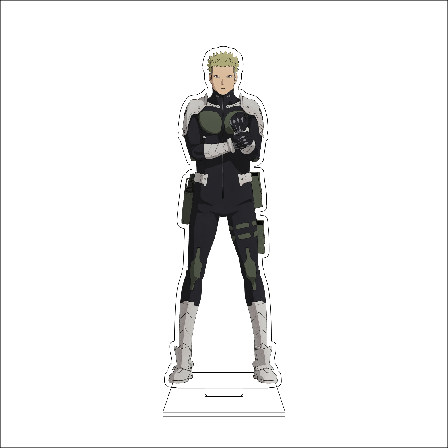 16CM Anime Kaiju No.8 Cosplay  - Figma Stand Set ulasan dan harga